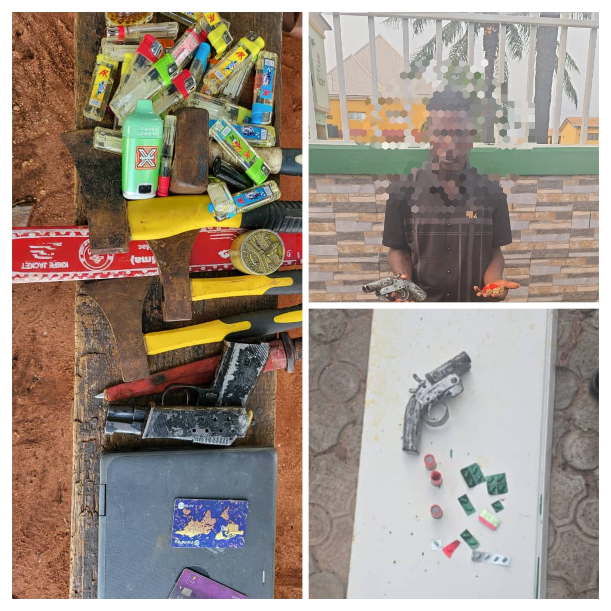 Police Arrest Four, Foil Cult Activities In Delta, Recover Firearms, Drugs