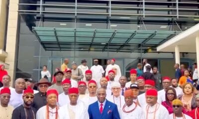 Traditional Rulers, Political Stakeholders, Others From Delta North Visit Senator Nwoko, Reaffirm Support For Anioma State Creation
