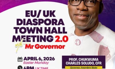 Soludo’s EU-Uk Town Hall 2.0: Another Masterclass In Accountable Governance