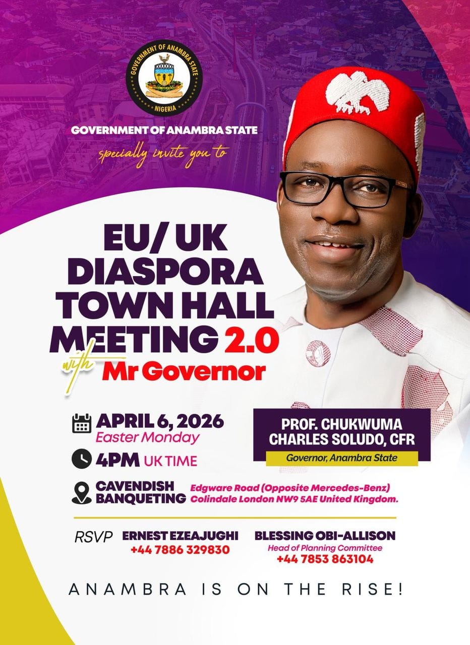 Soludo’s EU-Uk Town Hall 2.0: Another Masterclass In Accountable Governance