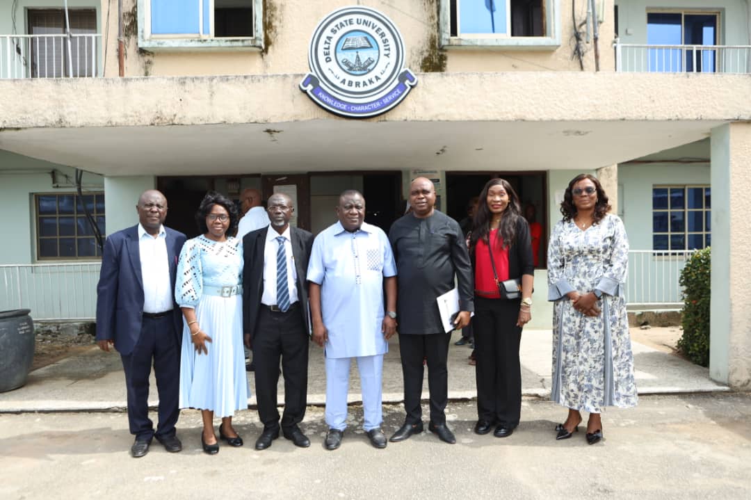 DELSU Welcomes PCN Accreditation And Resource Verification Teams, As VC Calls For Harnessing Nation’s Diversity
