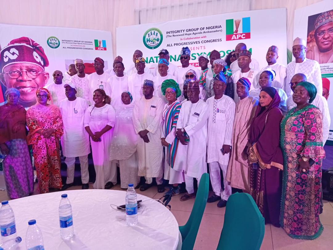 Integrity Group Backs Tinubu’s 2027 Bid, Declares “No Vacancy At Aso Rock”