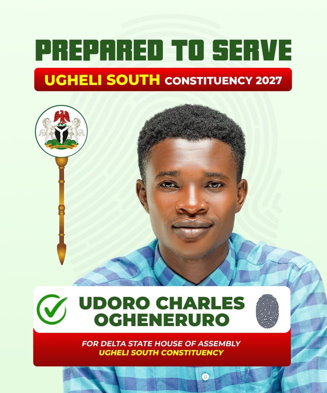 Comrade Udoro Declares Bid For Ughelli South House Of Assembly Seat