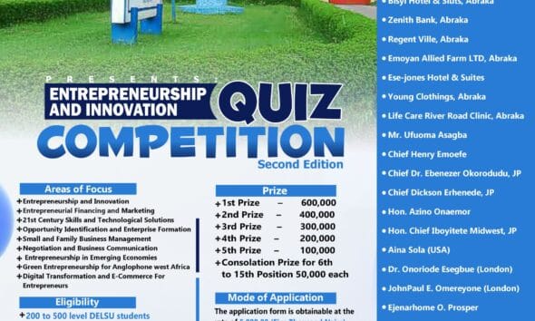 DELSU-CES Opens Application For Quiz Competition