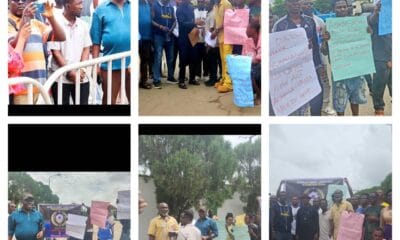 Achalla–Ibusa Community Protests At Delta Government House Over Abandoned Road Project
