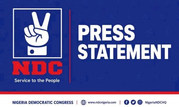 NDC Disowns Social Media Primary Election Results, Announces NEC Meeting