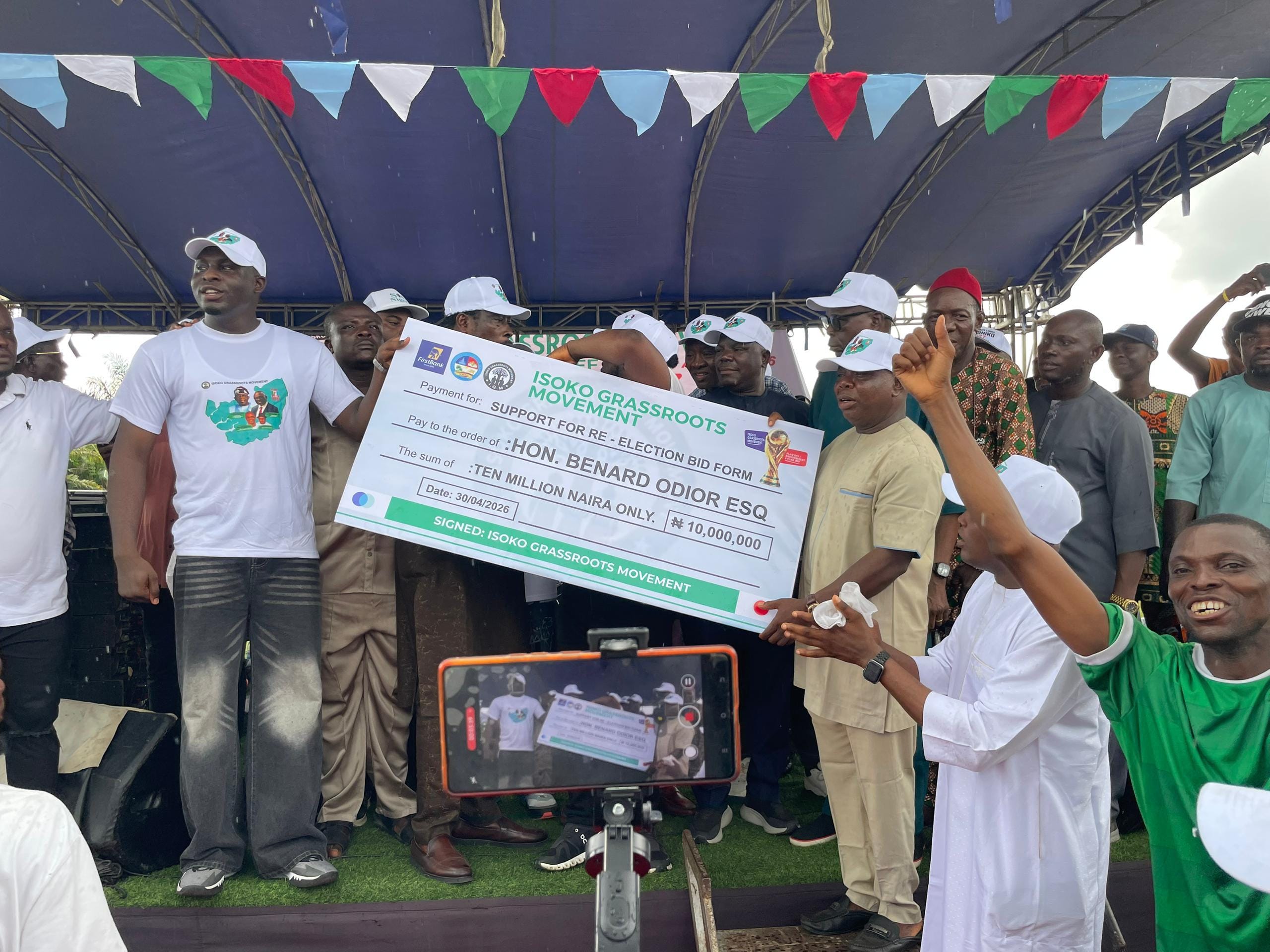 Isoko Grassroots Movement Endorses Tinubu, Oborevwori, Joel-Onowakpo, Ukodhiko