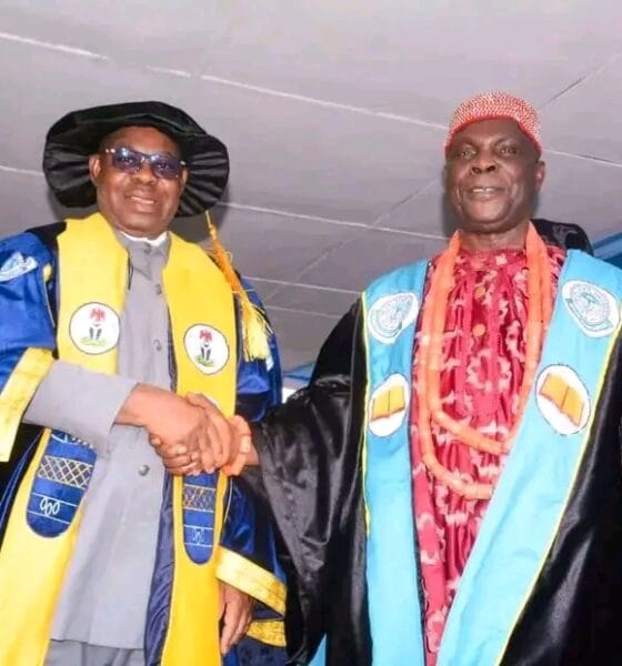 DELSU Honours HRM Abaja, Others At 18th Convocation