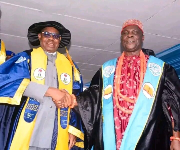 DELSU Honours HRM Abaja, Others At 18th Convocation