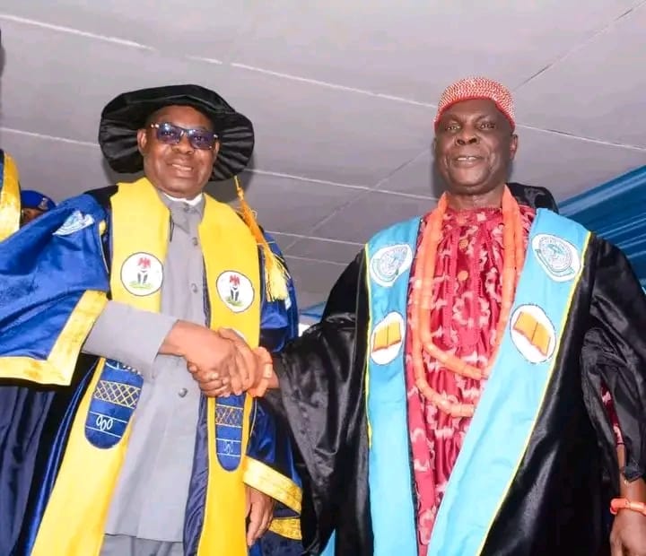 DELSU Honours HRM Abaja, Others At 18th Convocation
