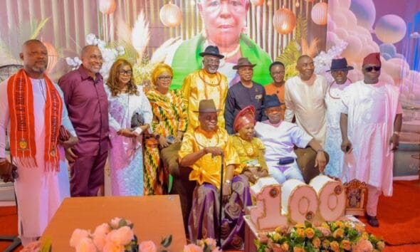 Oborevwori Extols Centenarian, Esther Ahon, Celebrates Her Virtues, Enduring Legacy