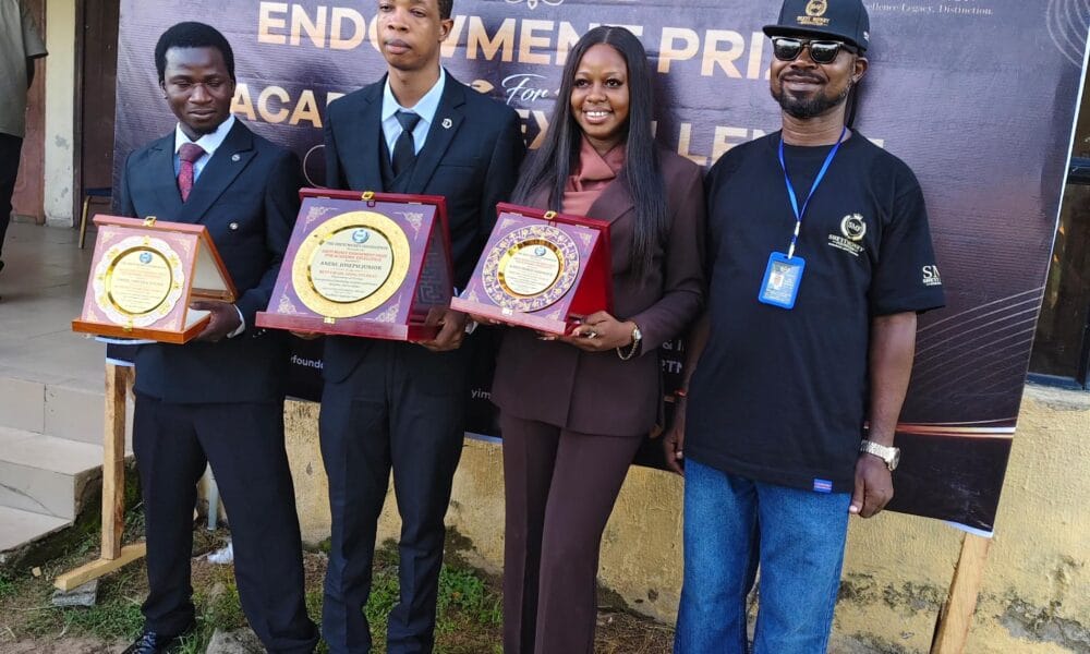Sheyi Money Foundation Rewards Excellence With Cash Prizes At DELSU Convocation