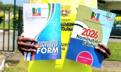 Bayelsa Lawmaker, Ebizi Brown, Submits APC Nomination Forms, Seeks Second Term