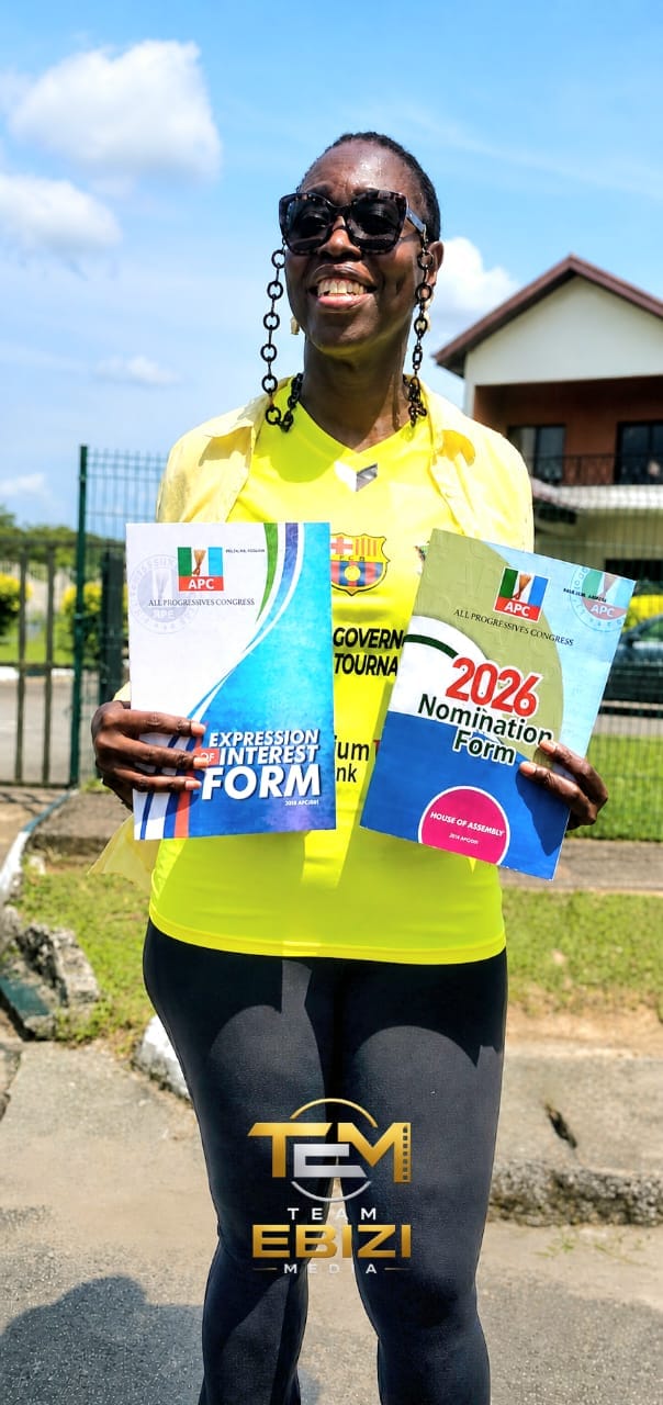 Bayelsa Lawmaker, Ebizi Brown, Submits APC Nomination Forms, Seeks Second Term