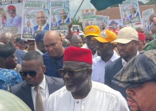 Oborevwori Commissions DESOPADEC-Built Police Station in Ndokwa, Launches Aboh–Akarai Road
