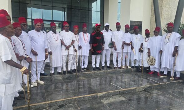Governor Soludo Meets Ozo Awka Society, Vows To Transform State Capital