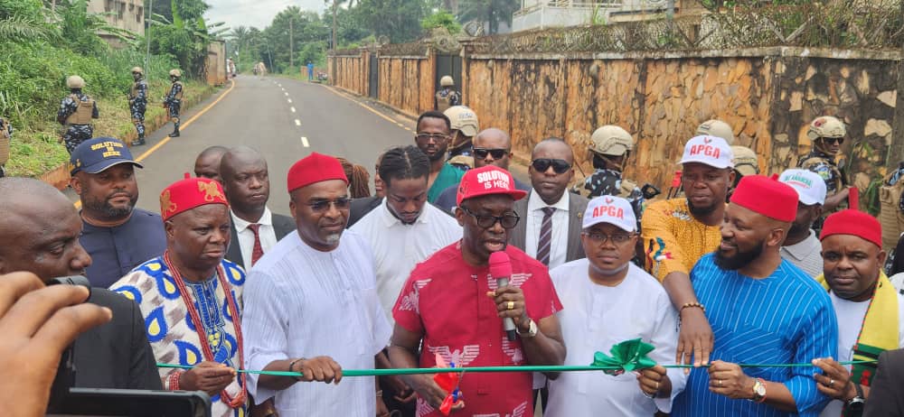 Soludo Commissions 2.5Km Ichida Road, Advocates PPCP Model For Rapid Development