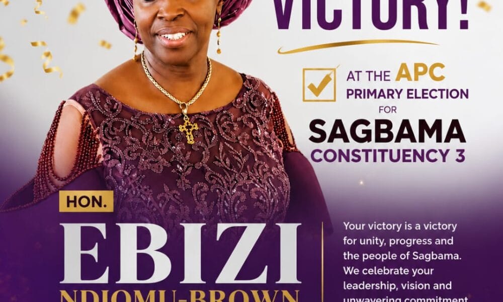 Ebizi Ndiomu Brown Emerges APC Candidate For Sagbama Constituency 3 In Bayelsa