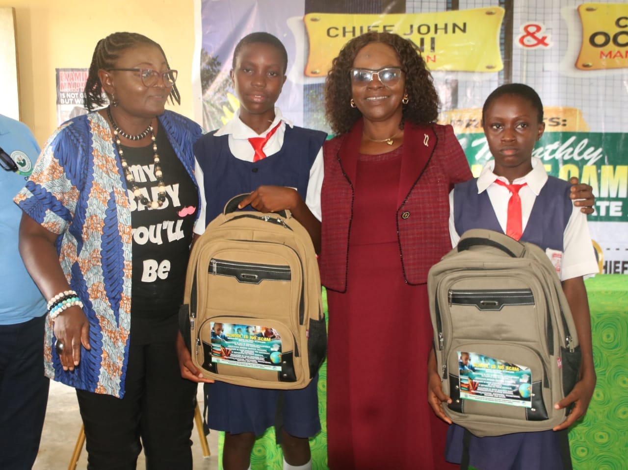 DESOPADEC Takes “School Is No Scam” Campaign To Otujeremi Secondary School