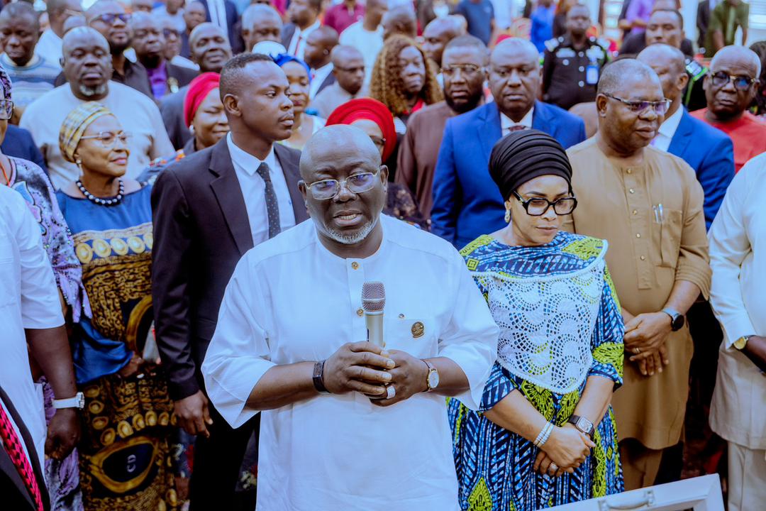 Gov. Oborevwori Thanks God After Peaceful APC Primaries