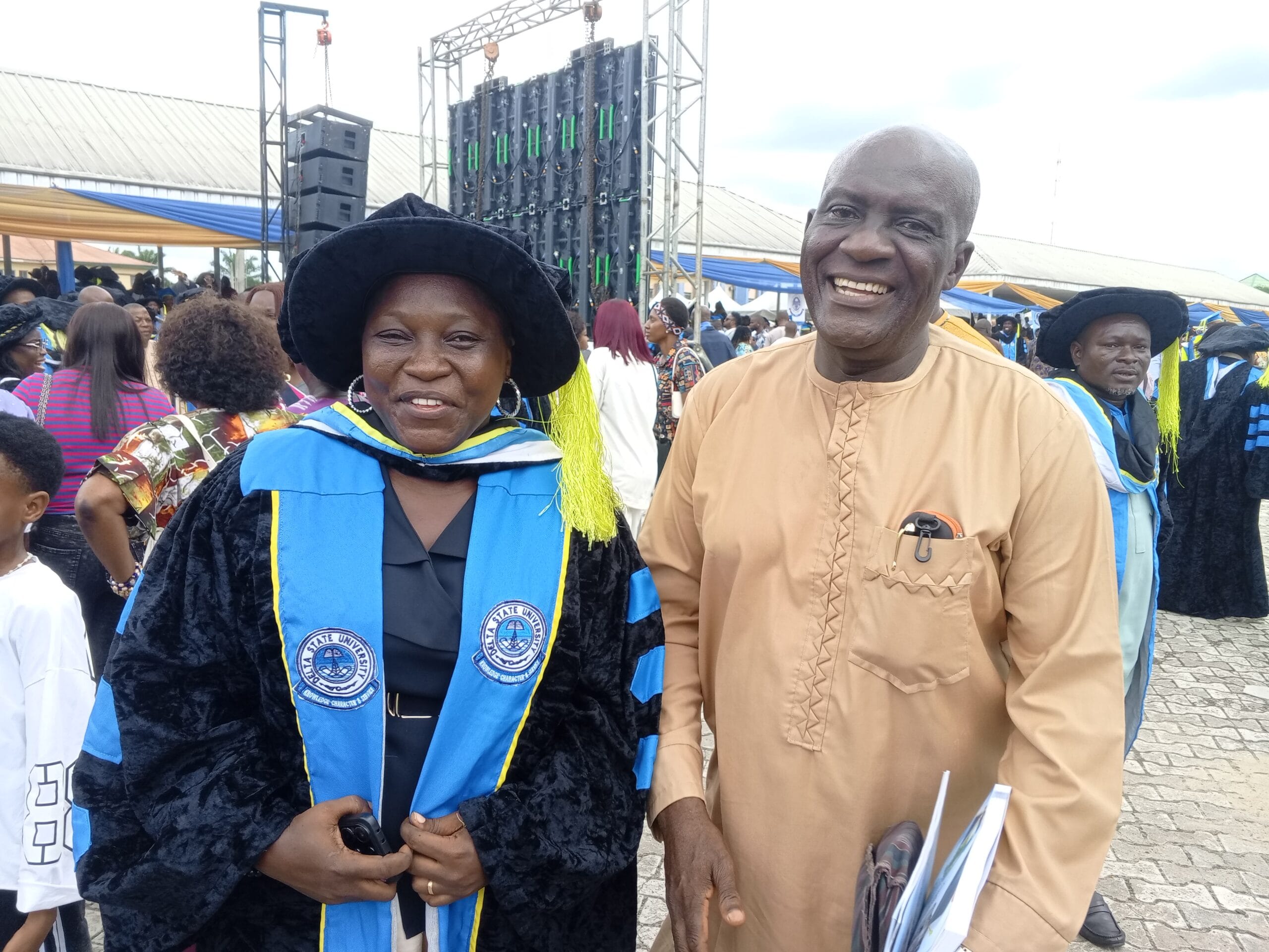Prof. Ben Nwanne Excited As DELSU Media Faculty Produces First Set Of PhD Graduates