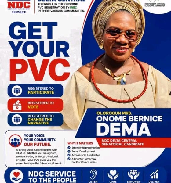 Dema Urges Delta Central Residents To Participate In Ongoing PVC Registration Exercise