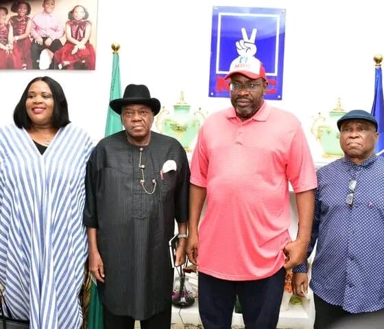 PANDEF Pays Courtesy Visit To Dickson, Describes NDC As Leading National Movement, Party Of Choice
