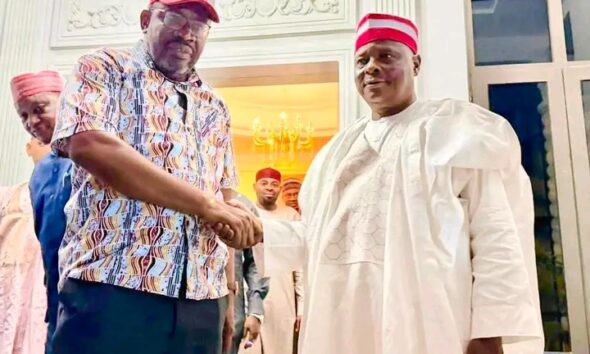 Dickson Meets Kwankwaso, Says Kwankwasiyya, Obidient Movements Key Partners