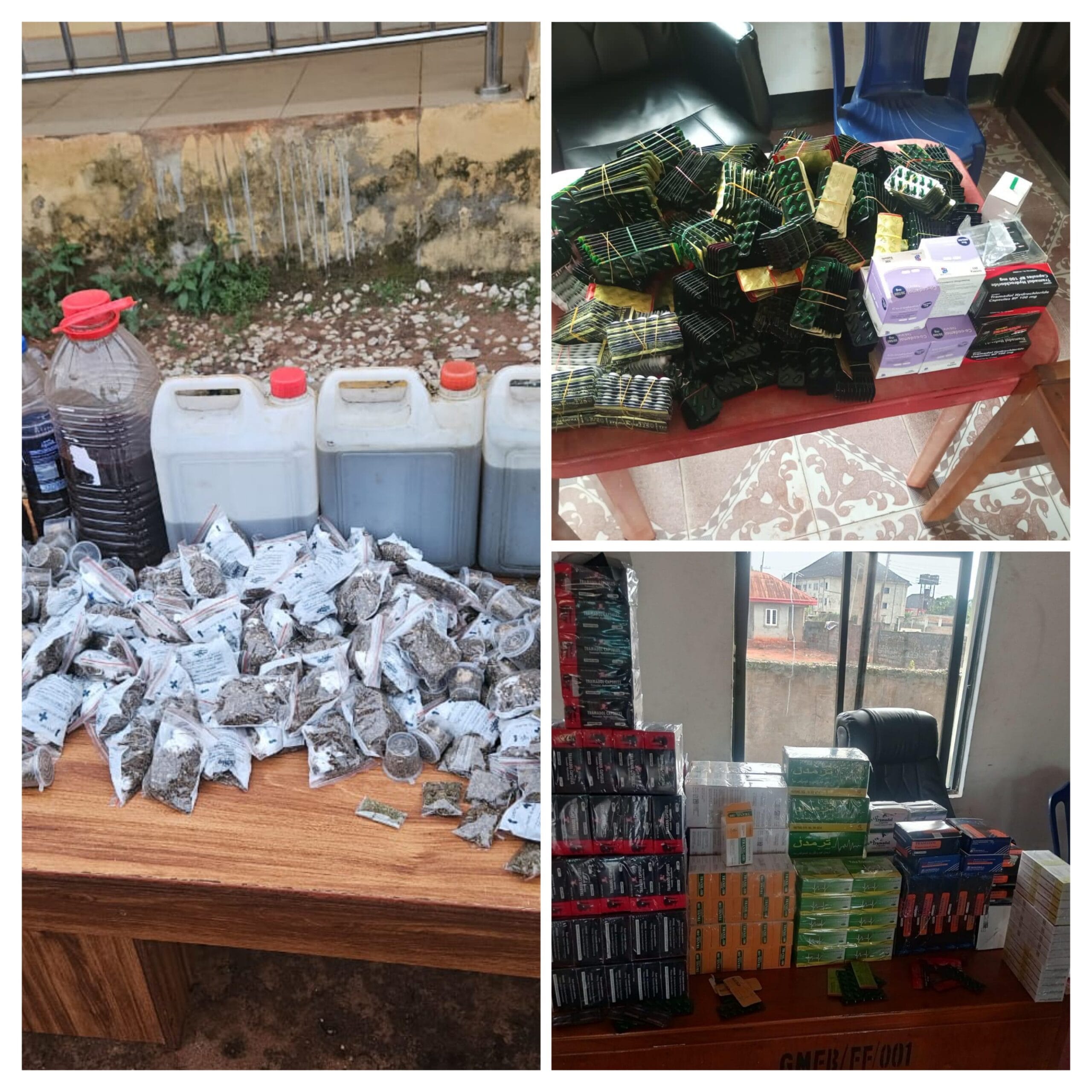 Delta Police Recover Large Quantities Of Hard Drugs, Arrest Three Suspected Traffickers