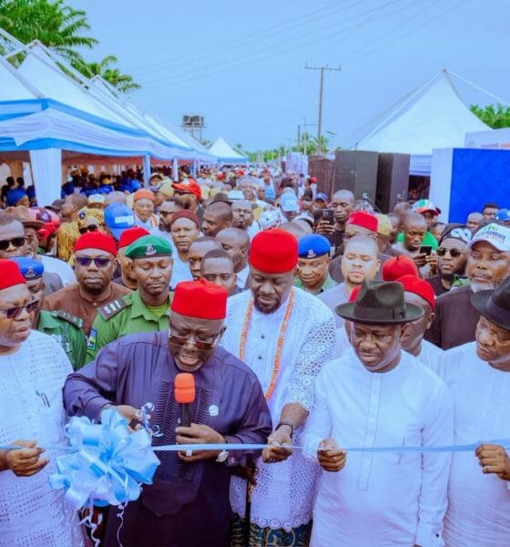 Oborevwori Inaugurates 18Km Of Roads In Ndokwa West