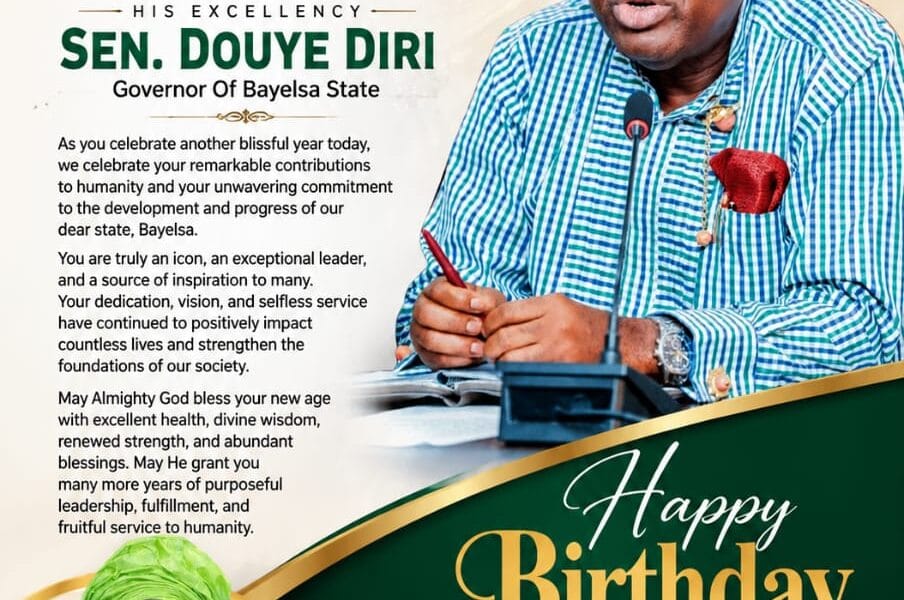 Birthday: Ebizi Brown Commends Diri’s Commitment To Bayelsa’s Development