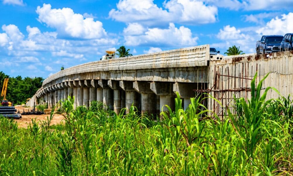 Delta: Oborevwori Makes History As Vehicles Drive Through Orere Bridge