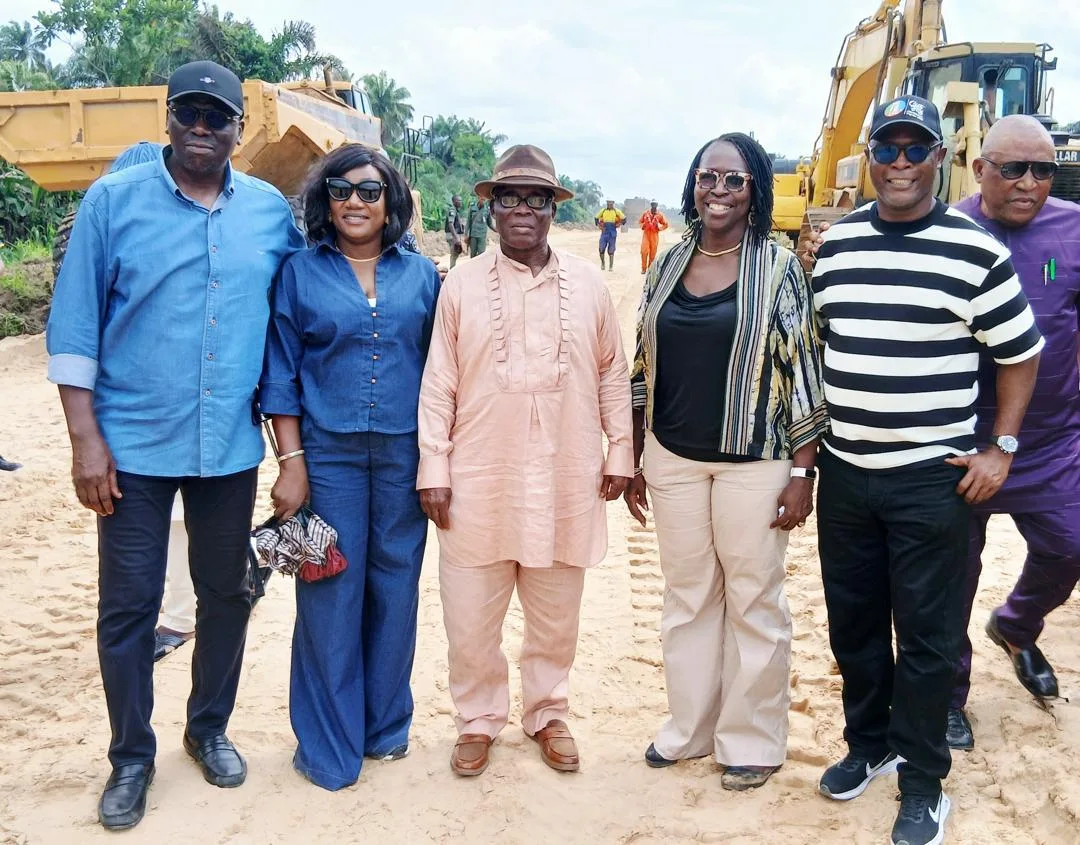 Hon. Ebizi Commends Gov. Diri As Ekeremor–Agge Road Project Advances