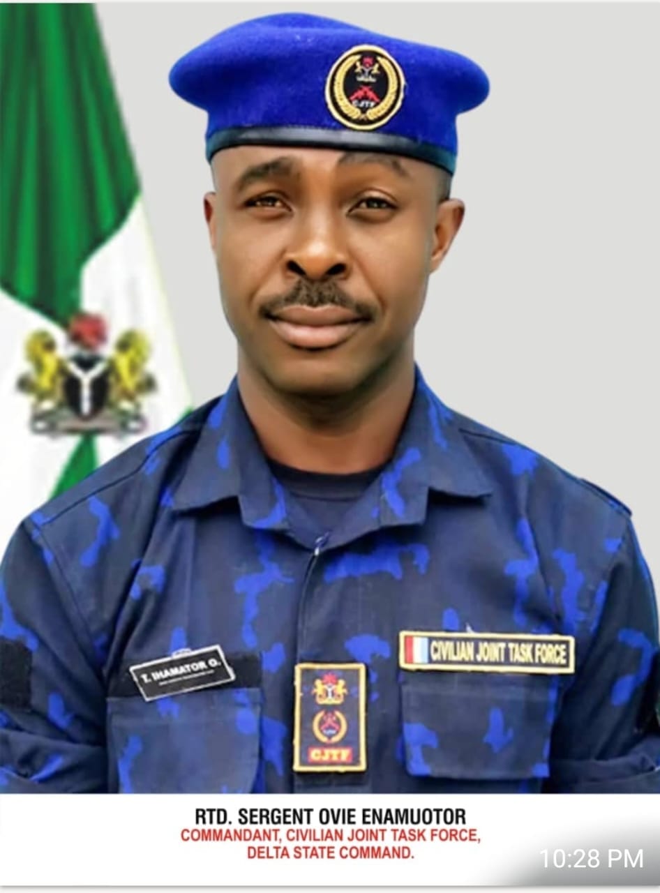 CJTF Dismisses Ex-Delta Commander, Backs Ovie's Appointment Amid Impersonation Claims