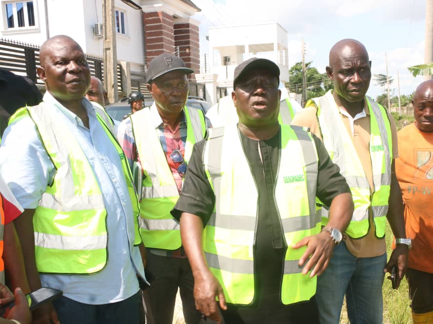 Flood Control: Nani, Ochonogor Tour DESOPADEC Desilting Sites