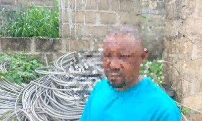 Oborevwori Commends Police Over Arrest Of Two Suspected Electric Cable Vandals in Delta