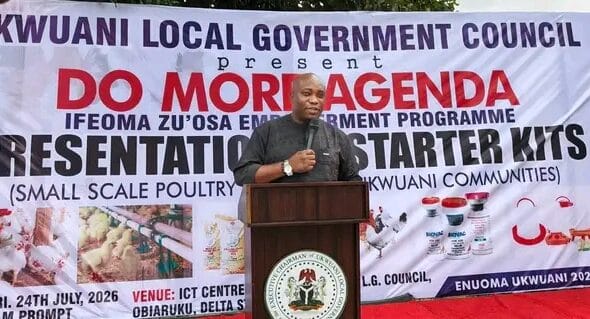 Possible Ajede Unveils 'Ifeoma Zu Osa' Empowerment Programme, Distributes Poultry Starter Packs To Beneficiaries