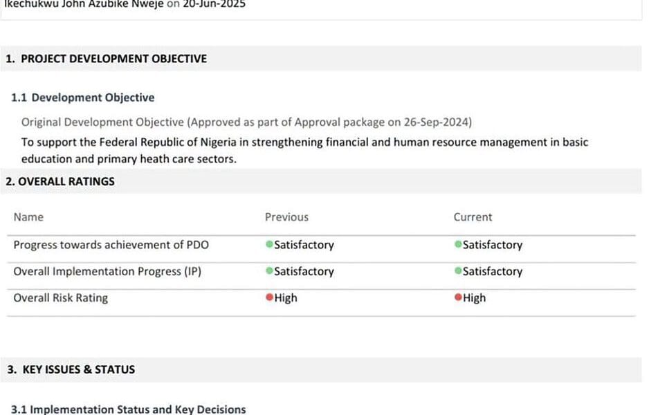 World Bank Confirms Anambra Did Not Express Interest In 2024 World Bank Hope-Governance Loan Program