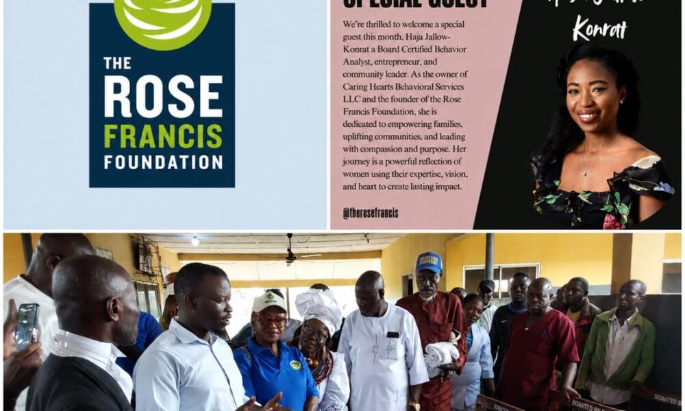 Abraka General Hospital Receives Benches From U.S.-Based Rose Francis Foundation