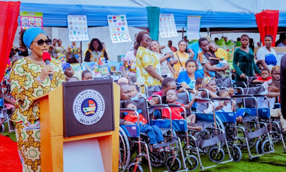 Delta Governor's Wife Extends Free Medical, Educational Support To Children With Autism