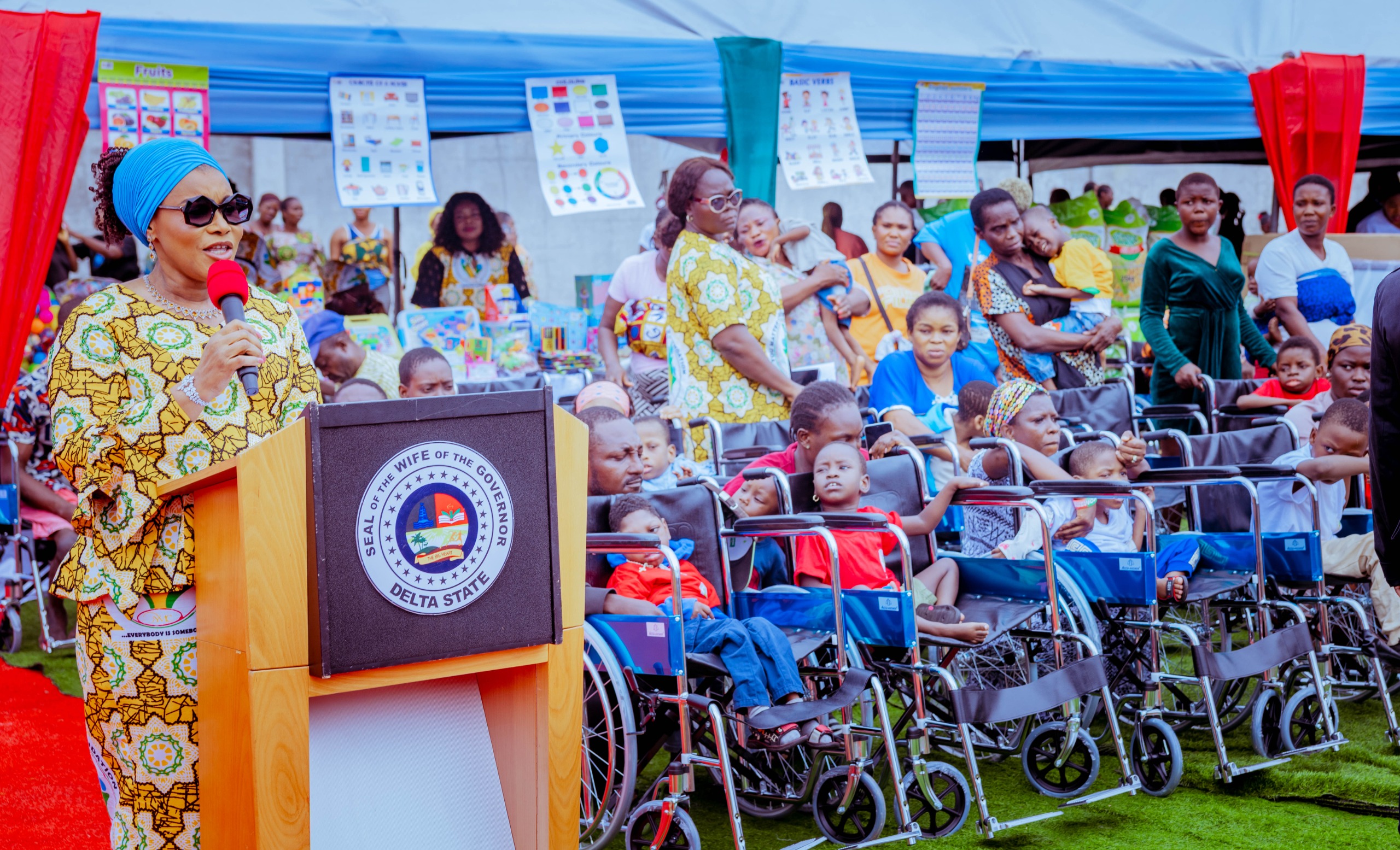 Delta Governor's Wife Extends Free Medical, Educational Support To Children With Autism