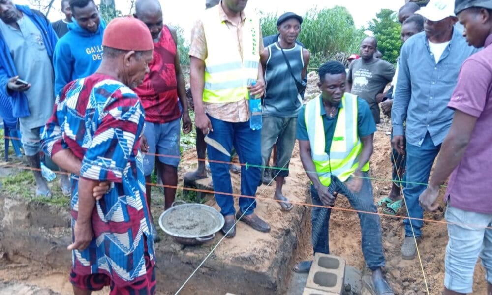 Olisa Flags Off Construction Of Ultra Modern Civic Centre In Agwetiti Community