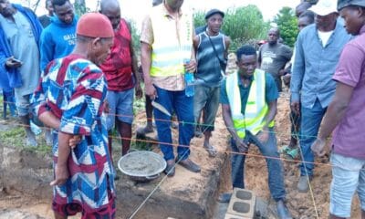 Olisa Flags Off Construction Of Ultra Modern Civic Centre In Agwetiti Community
