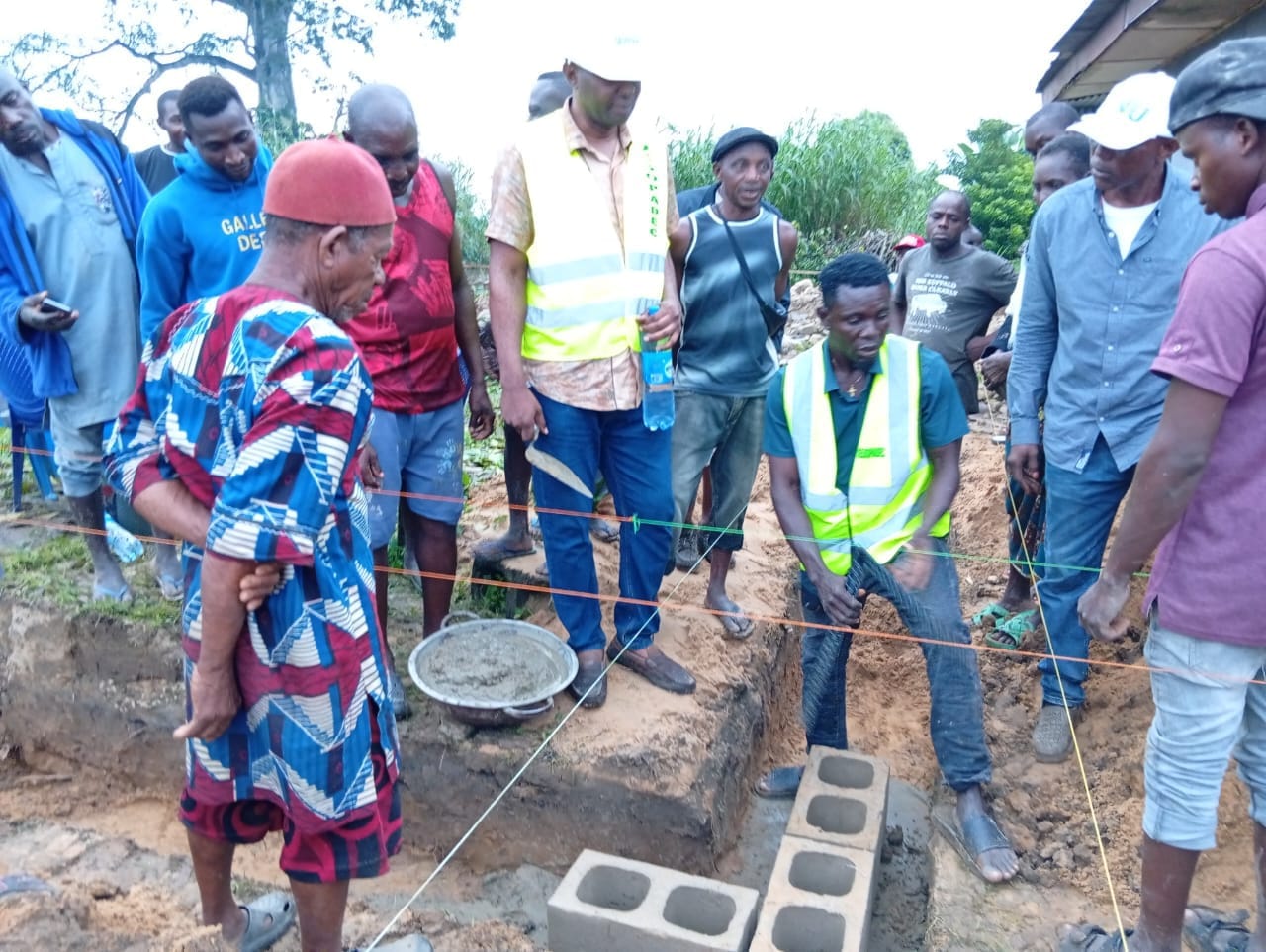 Olisa Flags Off Construction Of Ultra Modern Civic Centre In Agwetiti Community