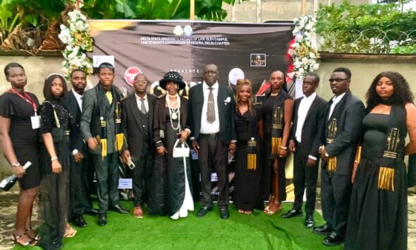Oleh Campus: LAWSAN, DELSU Hold Annual Dinner, Honour Beauty Alloh, Ovoke Warri, Abuza
