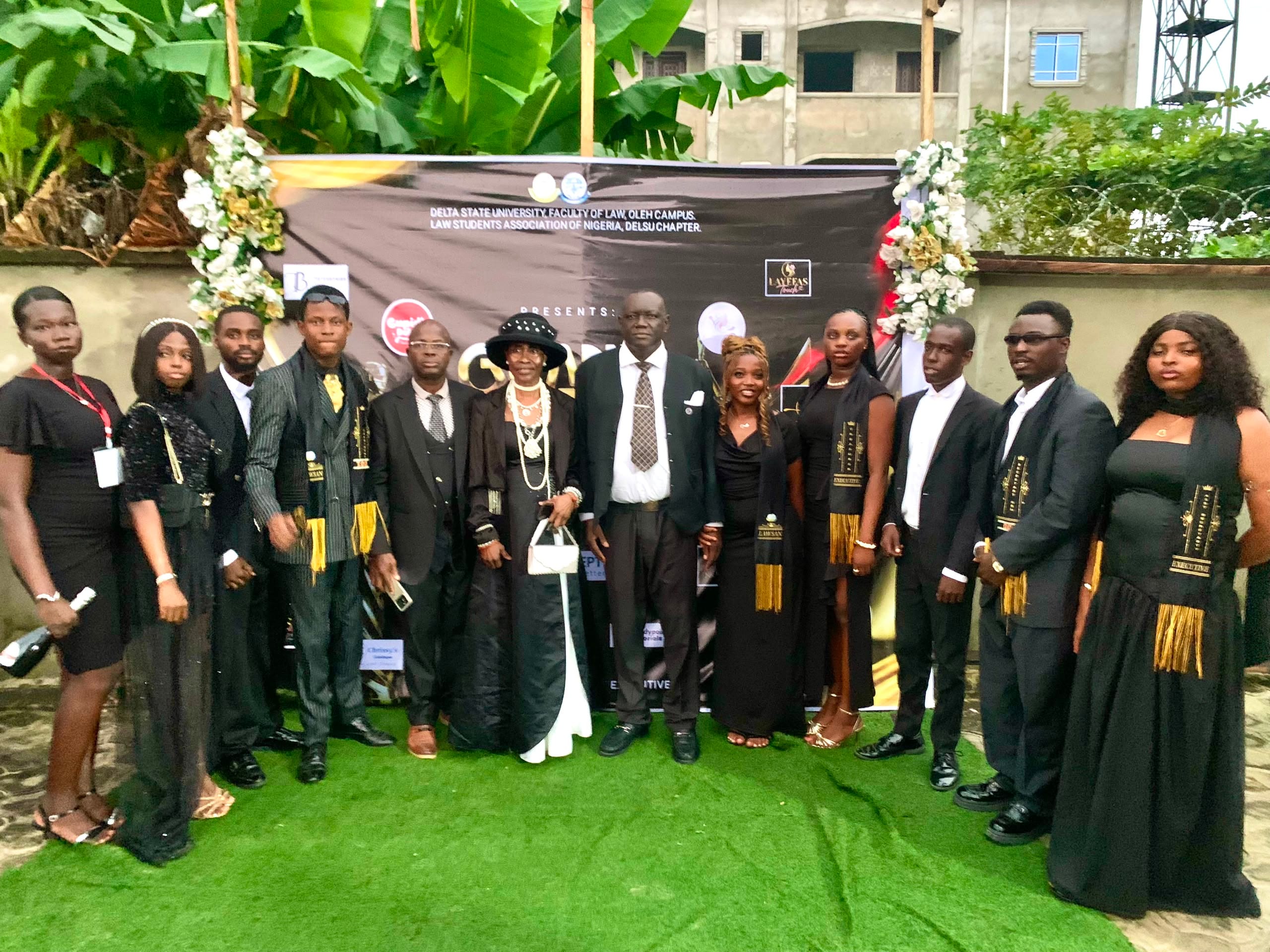 Oleh Campus: LAWSAN, DELSU Hold Annual Dinner, Honour Beauty Alloh, Ovoke Warri, Abuza