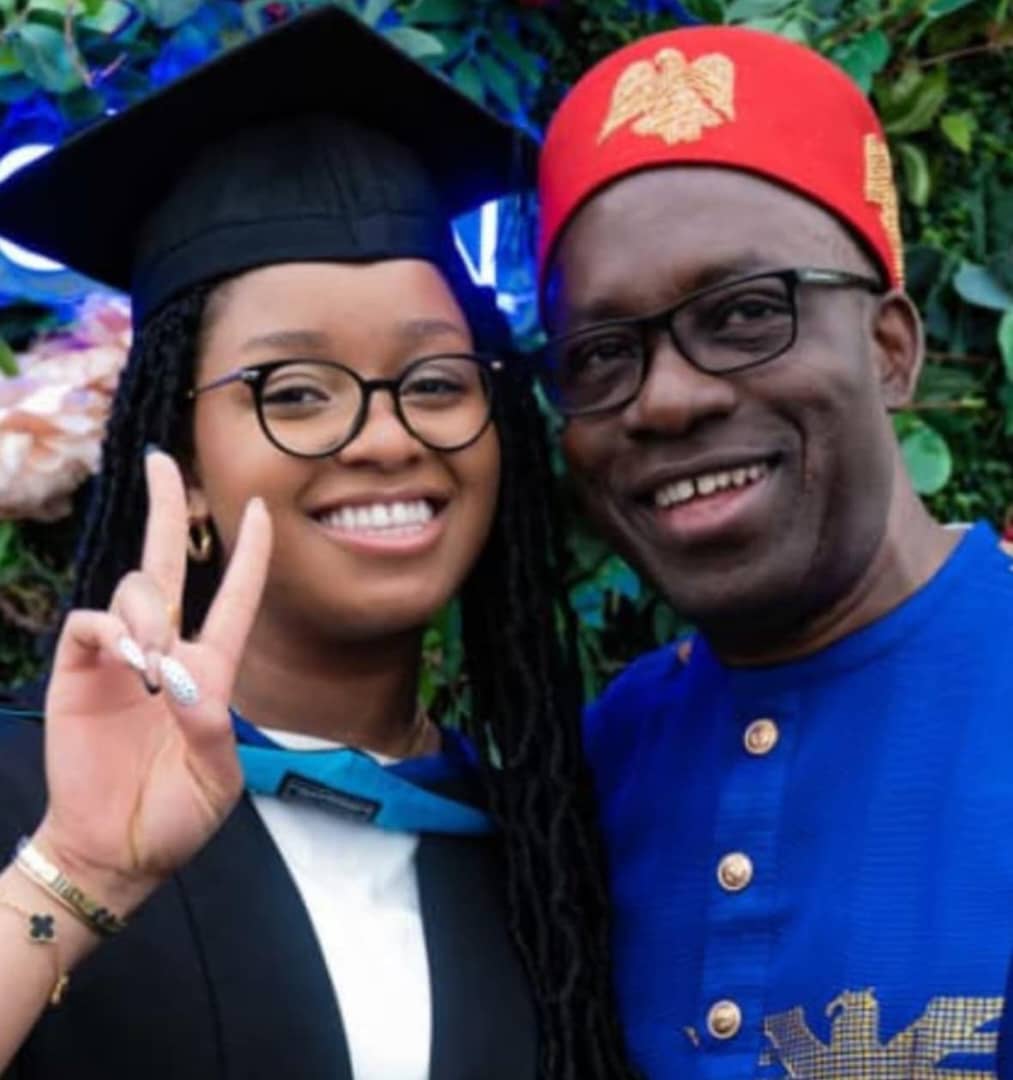 Like Father, Like Daughter! Odiuko Soludo Bags First-Class Degree, Dazzles Nottingham University