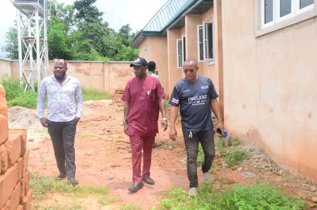 DESOPADEC: Igbenije Inspects Ongoing Agbor Zonal Office Project, Demands Quality Delivery