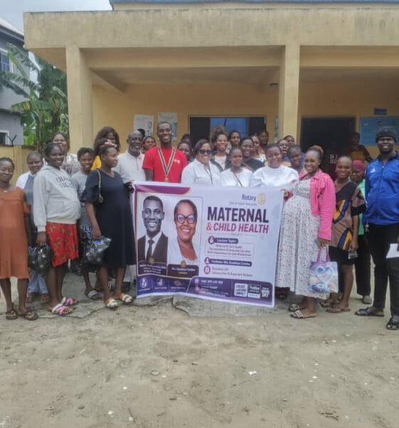 Rotary Club Of Ughelli Metropolis Donates Delivery Kits, Holds Maternal Health Outreach In Delta