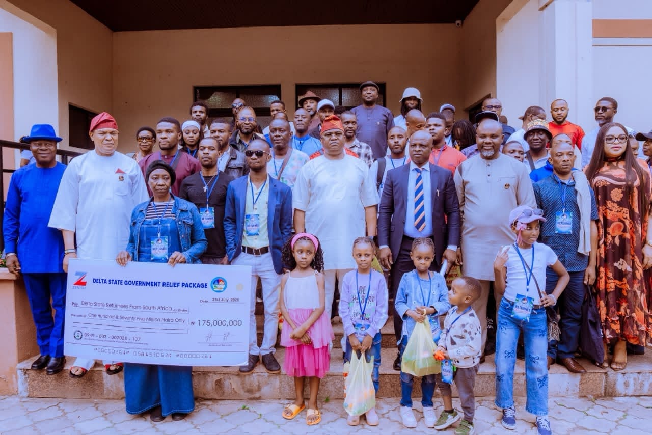 Oborevwori Rolls Out N2M Grant, N200,000 Monthly Stipend For South Africa Returnees